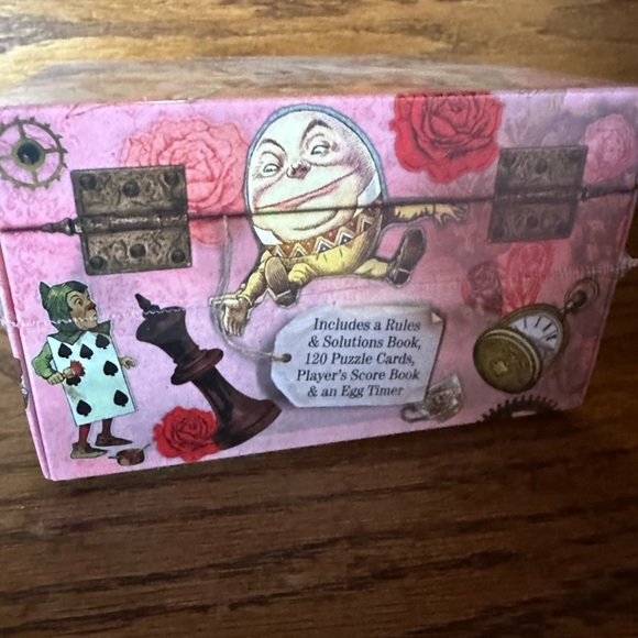 Alice in Wonderland A Curious Collection of Puzzles NIB brain teasers word games - Picture 4 of 5